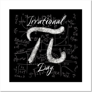 Irrational Pi Day Posters and Art